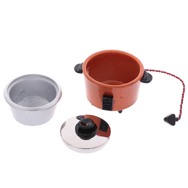 Kitchen Appliances To Gift - 1/12 масштаб кукольный домик миниатюрная рисоварка