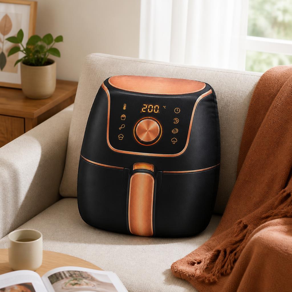 Kitchen Appliances To Gift - Современная подушка в форме аэрогриля, мягкая